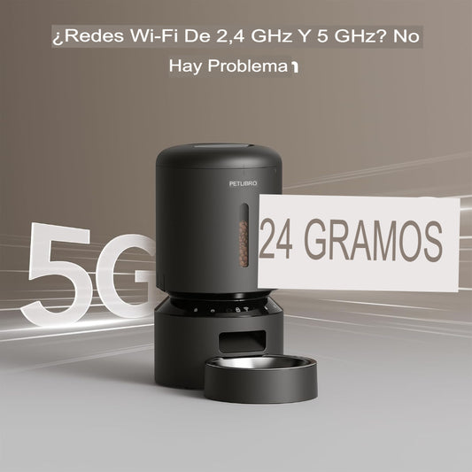 Alimentador automatico de perros y gatos con Wifi