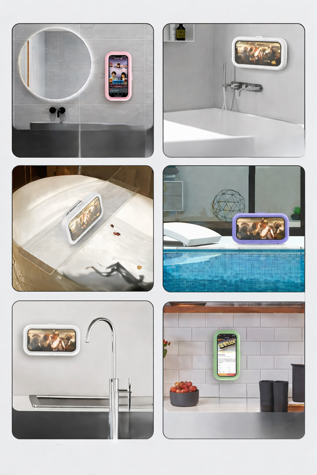 SOPORTE PARA TELEFONO IMPERMEABLE