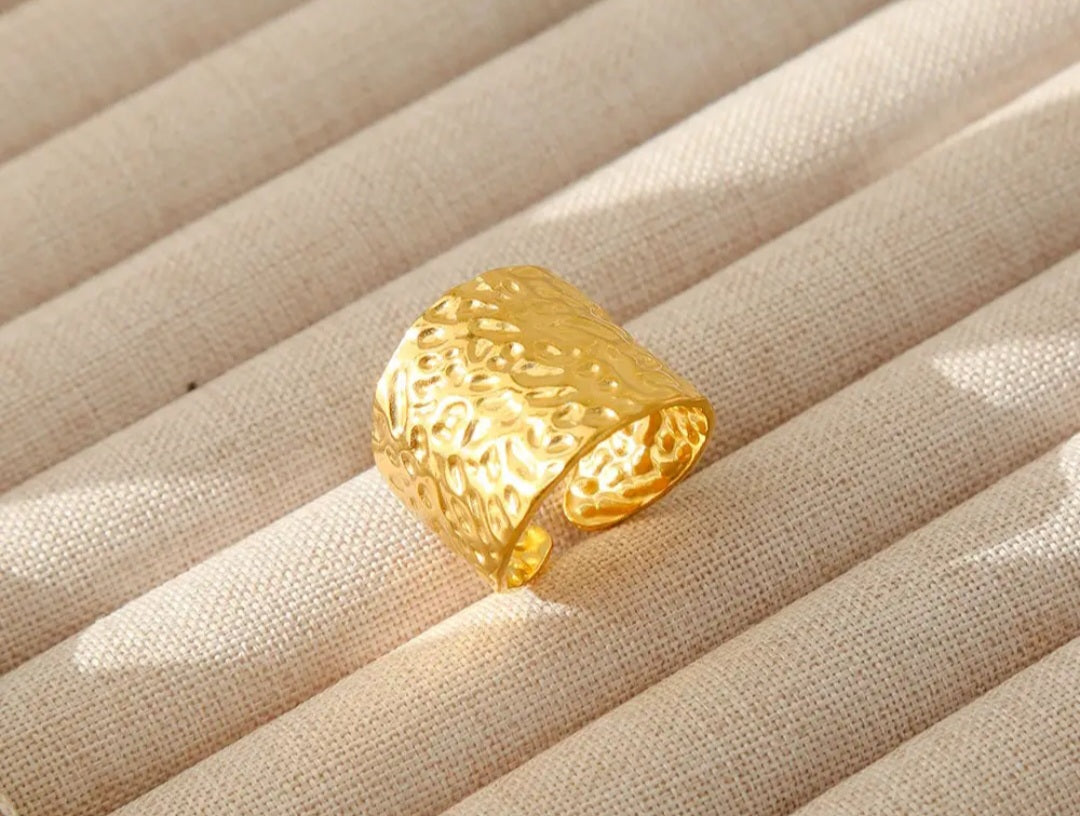 12 ANILLOS AJUSTABLES DE ACERO INOXIDABLE